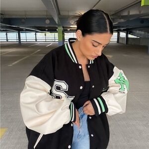 Sean John x Missguided Varsity Jacket Size US 4